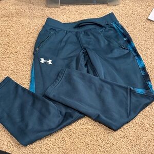 Under Armour Teal Athletic Pants joggers size small